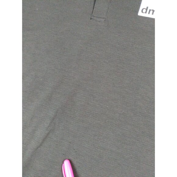 LULULEMON Evolution Short-Sleeve Polo Slim Fit SZ XL Black Sweat-wicking Golf - Picture 8 of 9